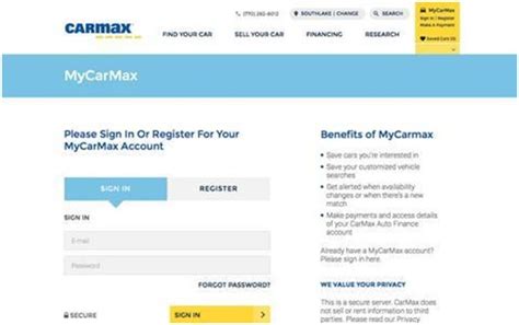 Create an account By using carmax. . My carmax account